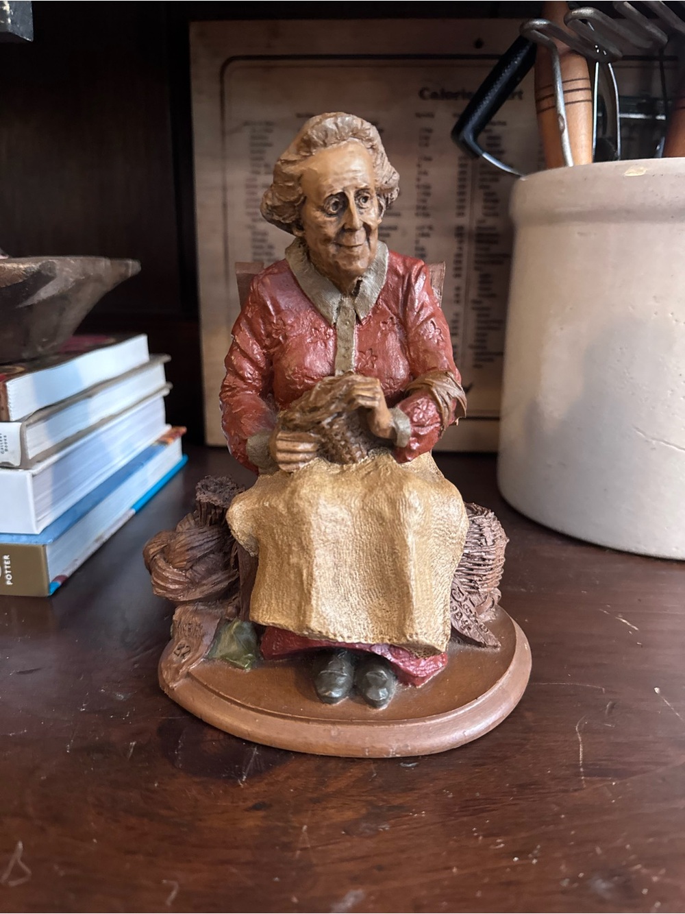 Vintage 1984 Tom Clark Mabel Figurine Cairn Studio #1016 Rare Low Edition #32